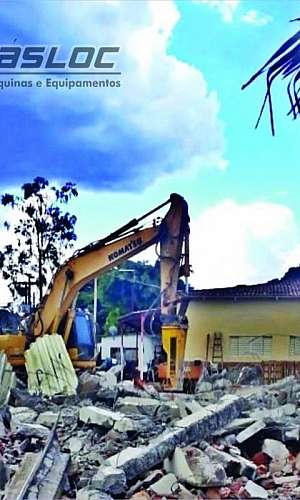 Aluguel de escavadeira hidráulica Aluguel de escavadeira hidráulica