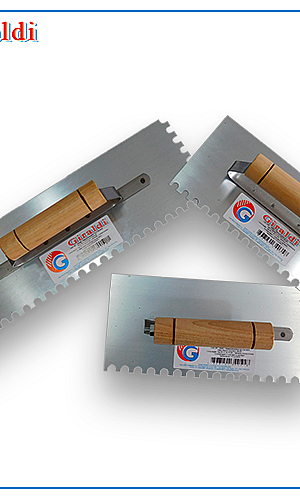 Desempenadeira dentada para porcelanato Desempenadeira dentada para porcelanato