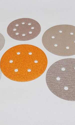 Disco de lixa com pluma Disco de lixa com pluma