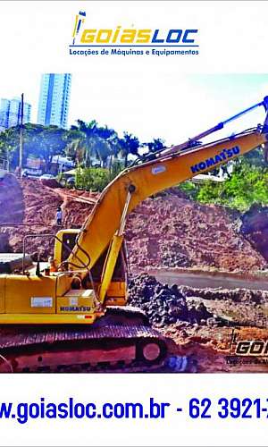 Escavadeira com rompedor hidráulico aluguel Escavadeira com rompedor hidráulico aluguel