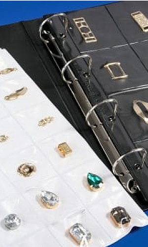 Folhas para mostruários de metais Folhas para mostruários de metais