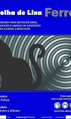 Lixa para ferro Lixa para ferro