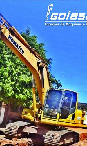 Locação de escavadeira hidráulica Locação de escavadeira hidráulica